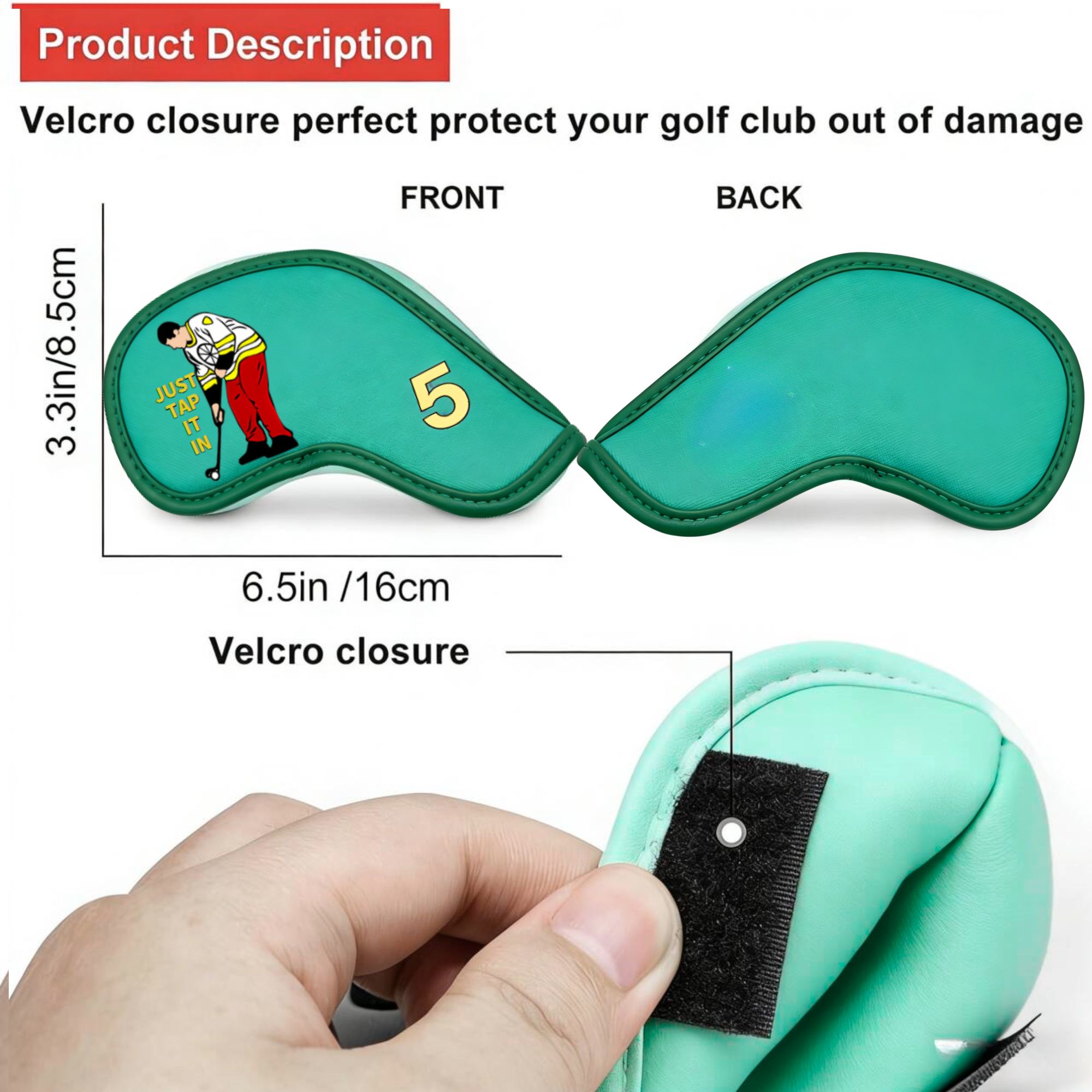 9 fundas para hierros de golf  - Golf Equipment Storage reseña y precio